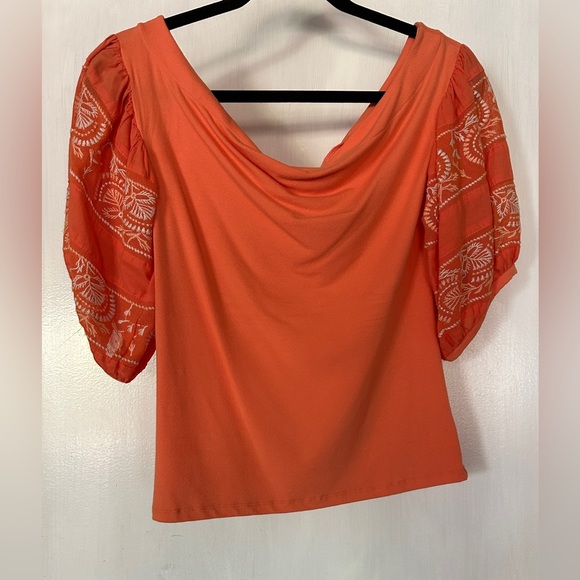 Free People Boho Embroidered Top - Picture 2 of 10